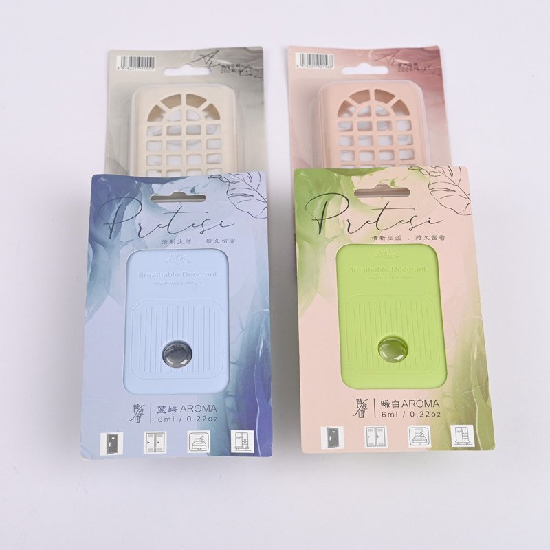 New Design Plastic Holder Film Diffuser Car Air Freshener Home Office Toilet Long Lasting Breathable Membrane Fragrance