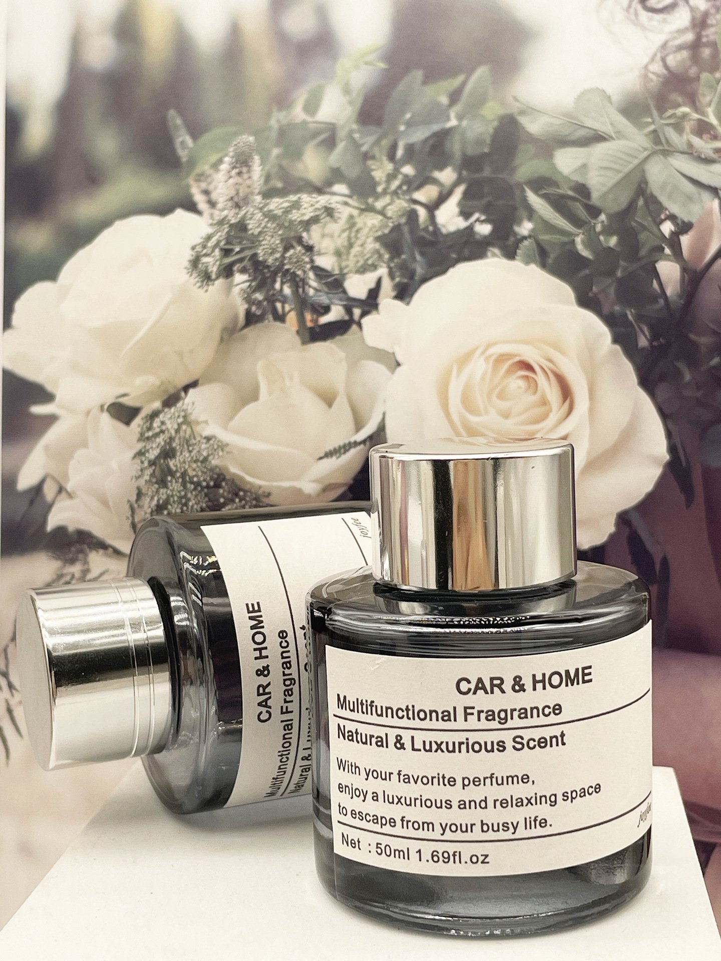Modern 50ml Car Fragrance Liquid Essential Oil Perfume Freshening Freesia Stocked Feature