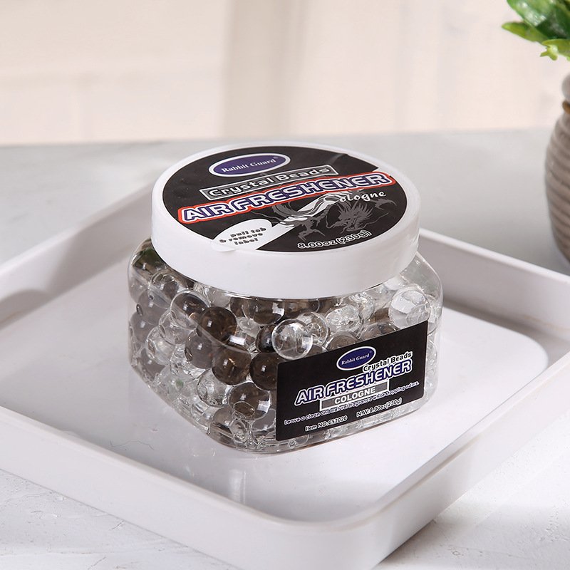the new hot selling products Car perfume beads toilet household toilet solid deodorant Aromatherapy granule crystal freshener