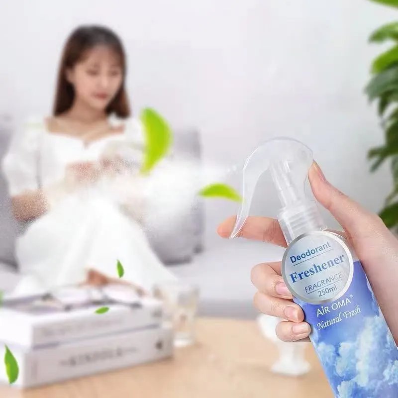 8 Fragrances Smell Good Car Air Fresher Custom Long Lasting Odor Eliminator 250ml Air Fresher Spray For Car And Home