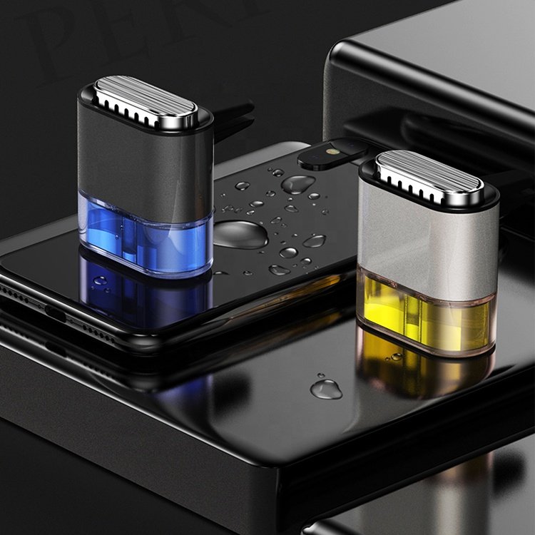 Patented Design Car Aroma Logo Luxury Cologne Perfume Car Air Scent Glass Diffuser Custom Empty Car Perfume Bottle