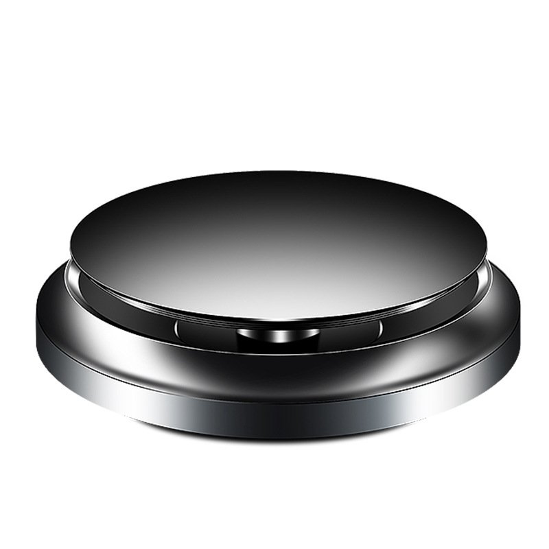 Luxury UFO Car Dashboard Air Freshener Aluminum Alloy Rotatable Car Perfume Diffuser Portable Car Gift Custom Air Freshener