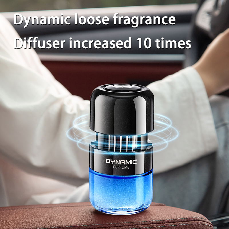 Hot selling factory press rotary solid balm for lasting fragrance removal Odor Air freshener car interior fragrance