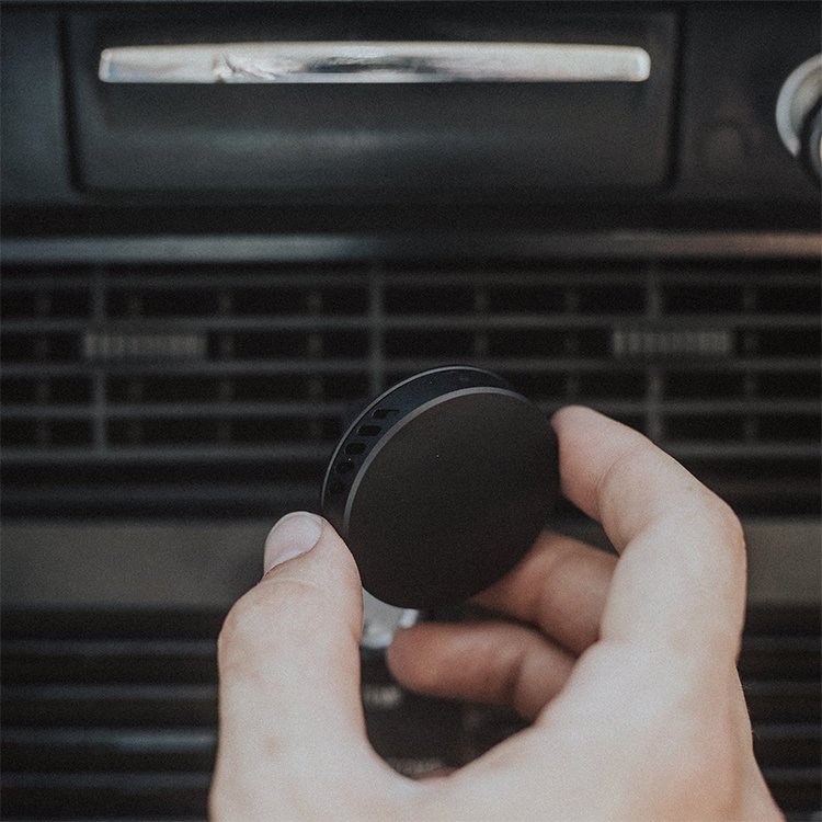 2024 Mini Portable Metal Car Perfume Clip Car Air Vent Aroma Diffuser Sublimation Car Airshener Vent Clip