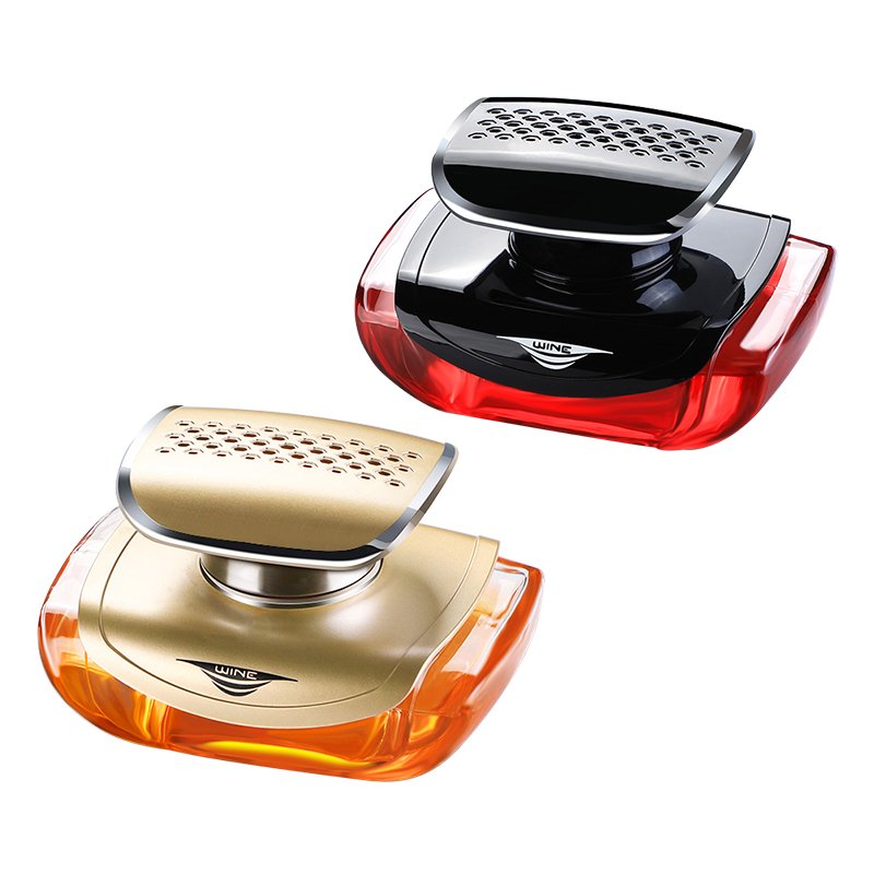 luxury empty glass bottle car seat perfume Car Dashboard Decoration Perfume air freshener