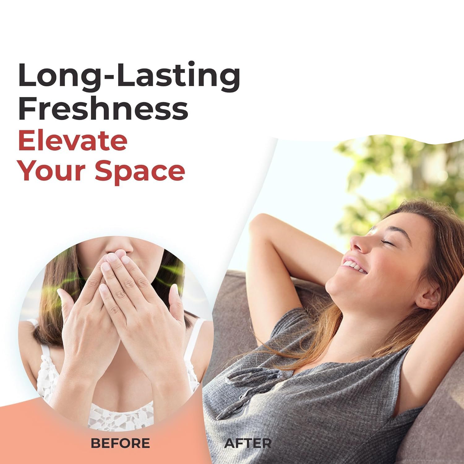 Home Linen Room Spray Aromatic Mist Long Lasting Car Air Freshener Green Tea Essential Oil Odor Fragrance