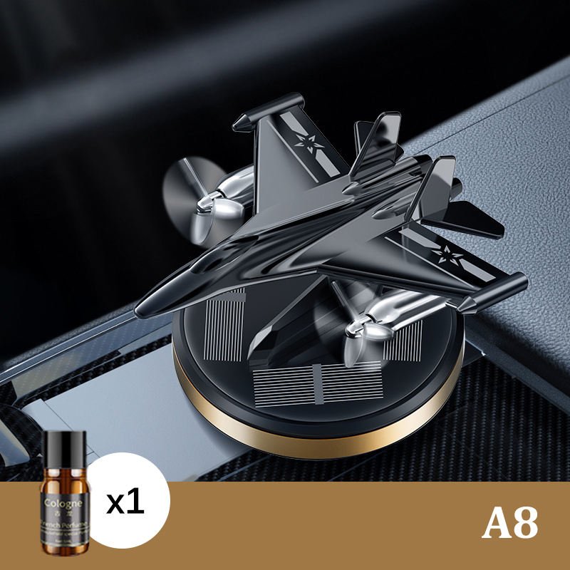 New Design Solar Car Air Freshener Helicopter Car Perfume Solar Helicopter Car Dashboard