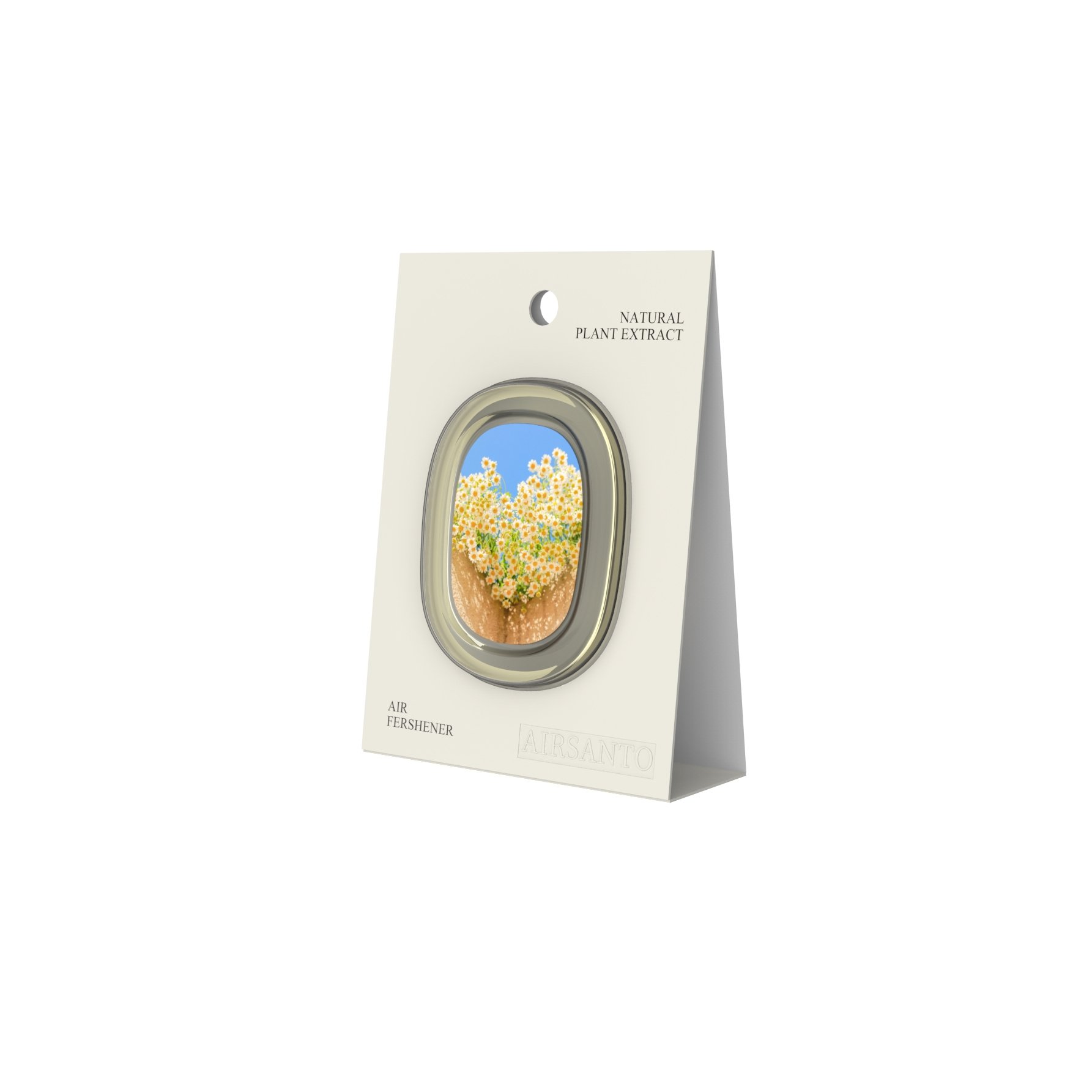 Airsanto Hanging Car Membrane Perfume Customize Logo Scent Fragrance Wholesale Air Fresheners