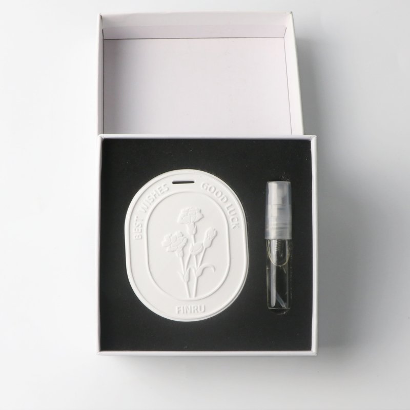 FinRu Home hotel hanging ceramic air freshener Stone air freshener Car perfume essential oil fragrance diffuser
