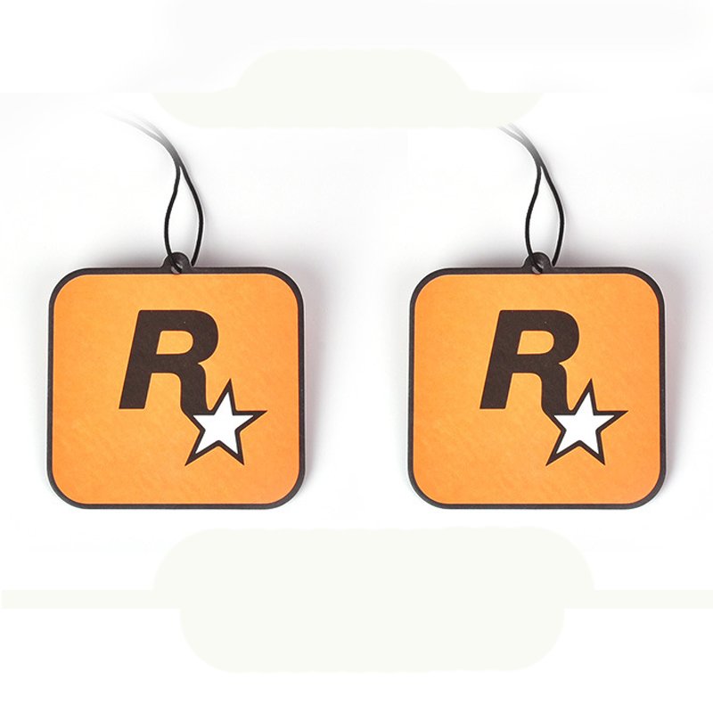 Custom Promotional Various Of Shaped Paper Car Air Fresheners