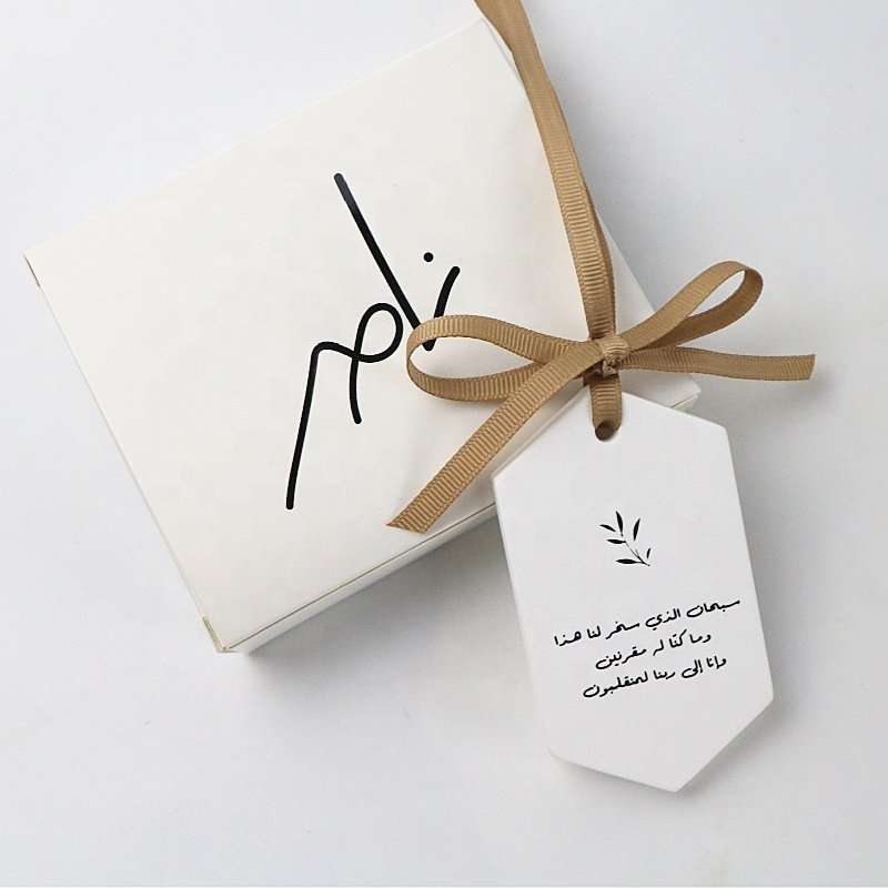 Customized Printed Logo Hanging Car Home Air Freshener Scented Natural Ceramic Gypsum Diffuser Stone Fragrance Oil