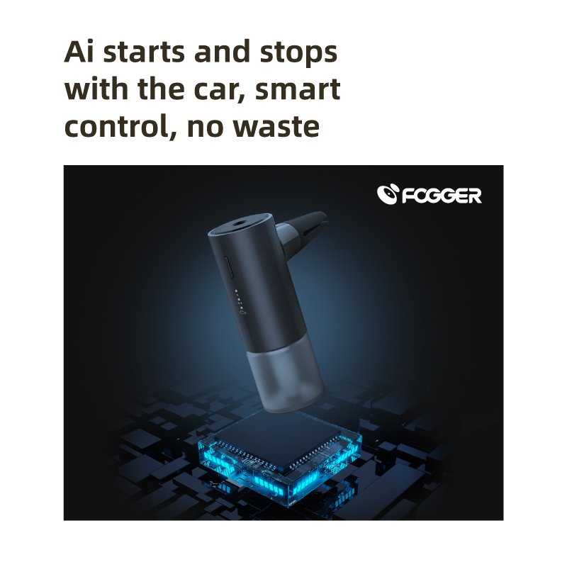 Fast Shipping 2000mAh Battery Type-C Diffuser Scent Machine Smart Start With Car Start Essential Oil Diffuser Car Diffuser