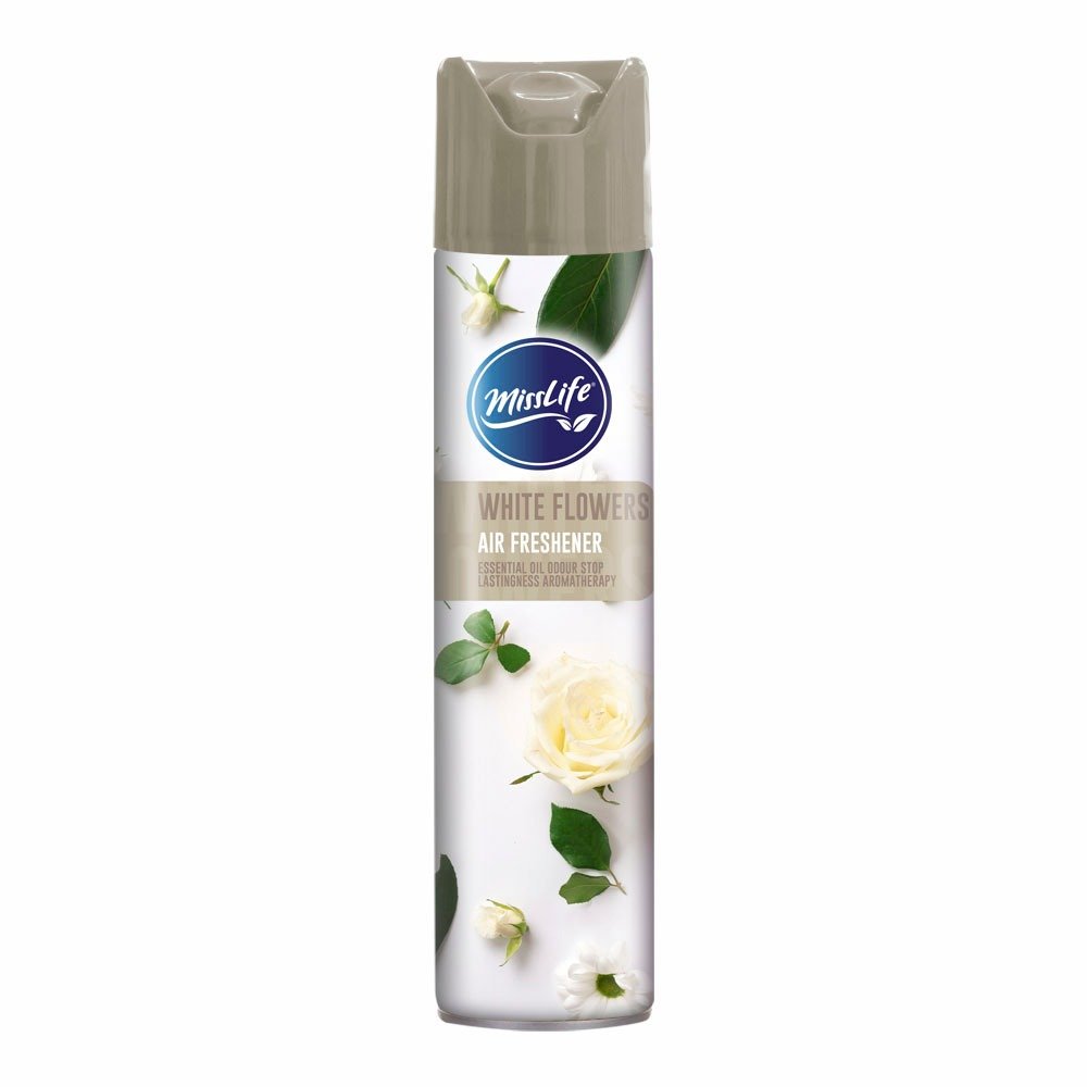 MissLife 400ml Peach & Vanilla Air Freshener Spray Eco-Friendly Fragrance for Home Car Office & Bathroom Stocked for Hotels