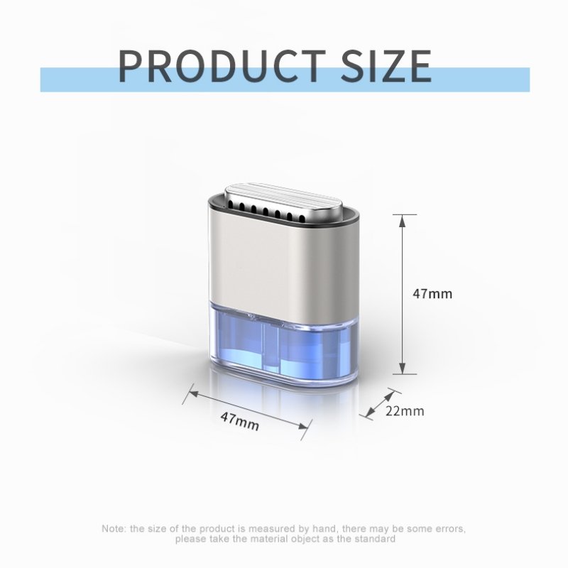 New Arrival aluminium alloy mini car perfume air freshener car diffuser vent clip for car truck
