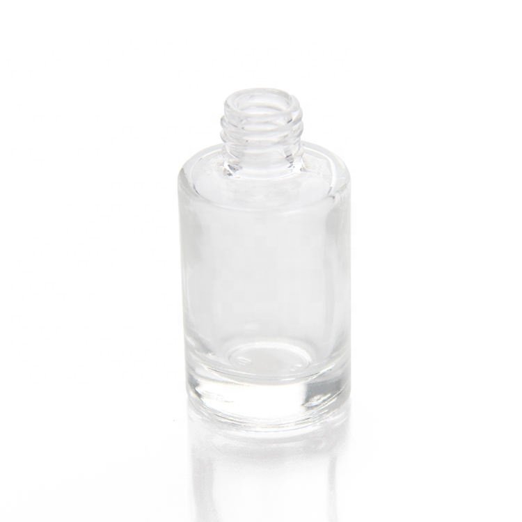8ml Round Shape wholesale Wooden Lid with Hanging Rope Diffuser Empty Clear Glass Car Perfume Bottle with Logo