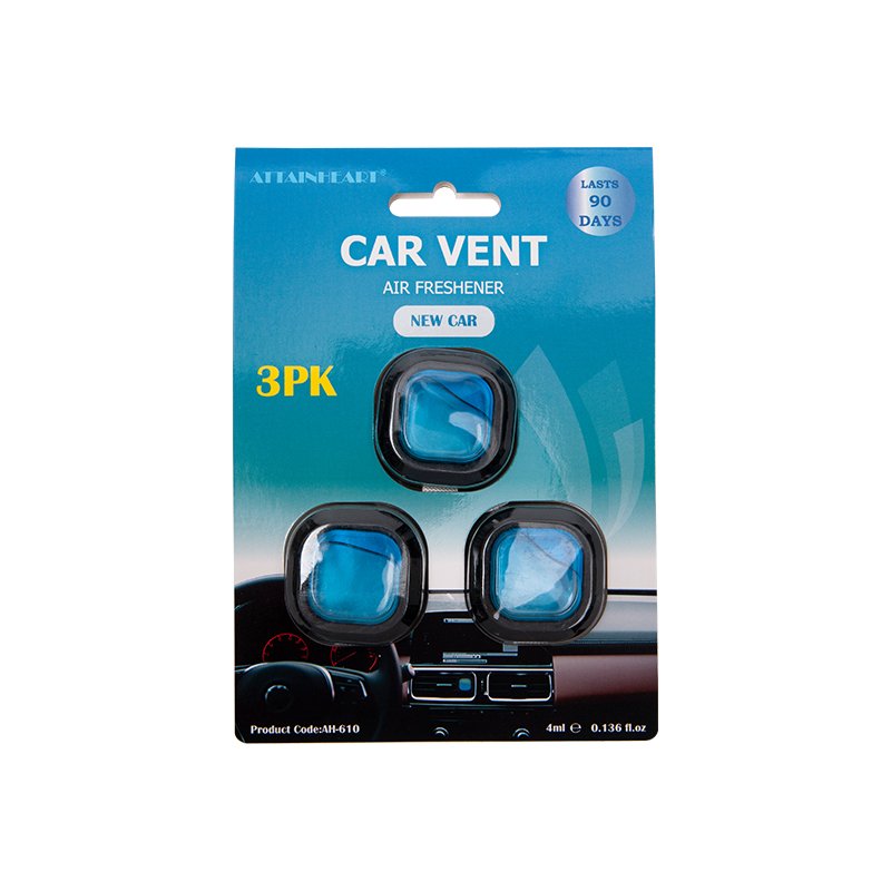 3 PCS Fun Car Air Vent Clips Accessories DIY Automobile Aroma Diffusers Perfume Auto Outlet Vent Clip Air Freshener