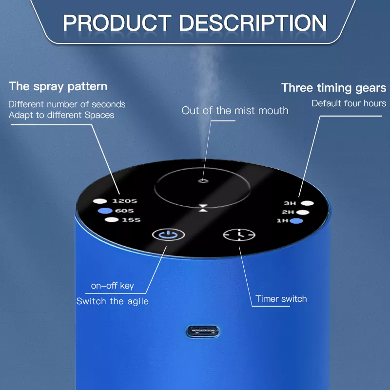 custom Luxury customized logo all scents refillable car perfume diffuser aroma air freshener for car usb