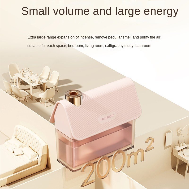 Fun House Shape Aromatherapy Humidifier Hotel Home Aromatherapy Essential Oil Automatic Timed Electric Smart Air Freshener