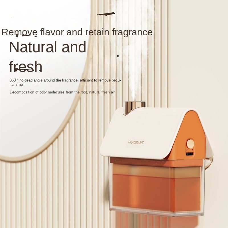 Fun House Shape Aromatherapy Humidifier Hotel Home Aromatherapy Essential Oil Automatic Timed Electric Smart Air Freshener