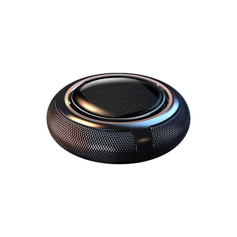 Wholesale Solar-Powered Rotating Car Scent Diffuser Air Freshener Essential Oil car perfume diffuser