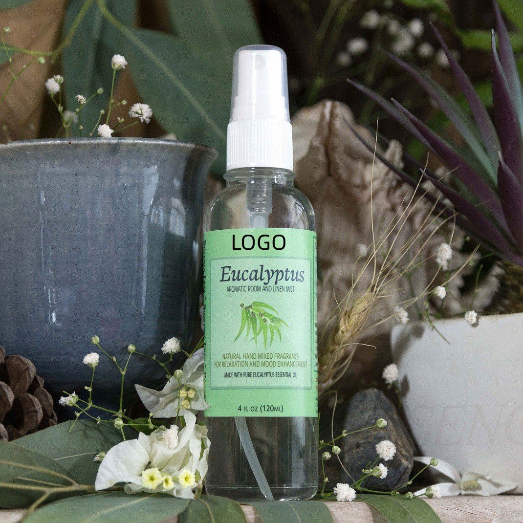 Private Label Pure Eucalyptus Essential Oil Shower Spray Air Freshener Room Mist Spray for Cars and Home