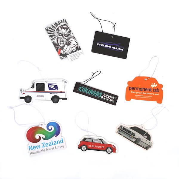 Air freshener customized paper car air freshener cards perfume cheap custom car air freshener
