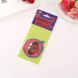 High quality OEM custom logo Aromatherapy tablets with short long card paper car cent air freshener