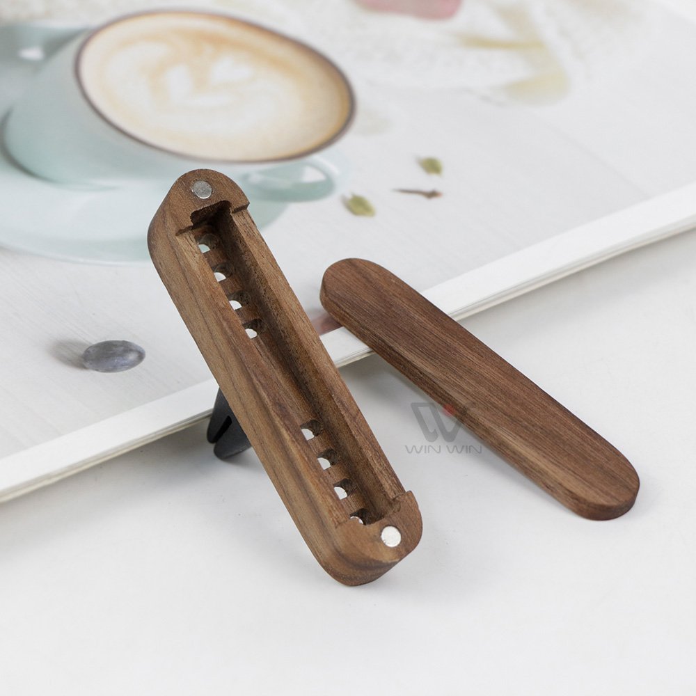 Luxury Vent Long Lasting Scent Car Air Freshener Wooden Diffuser Car Air Freshener Car Perfume Freshener
