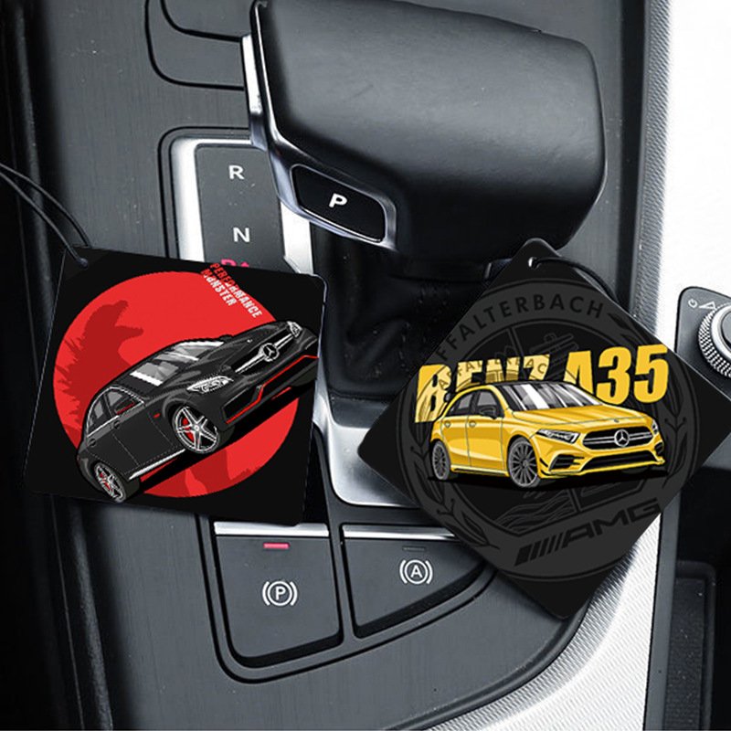 Customized Promotional Shaped Long Lasting Perfume Paper Car Hanging Air Freshener
