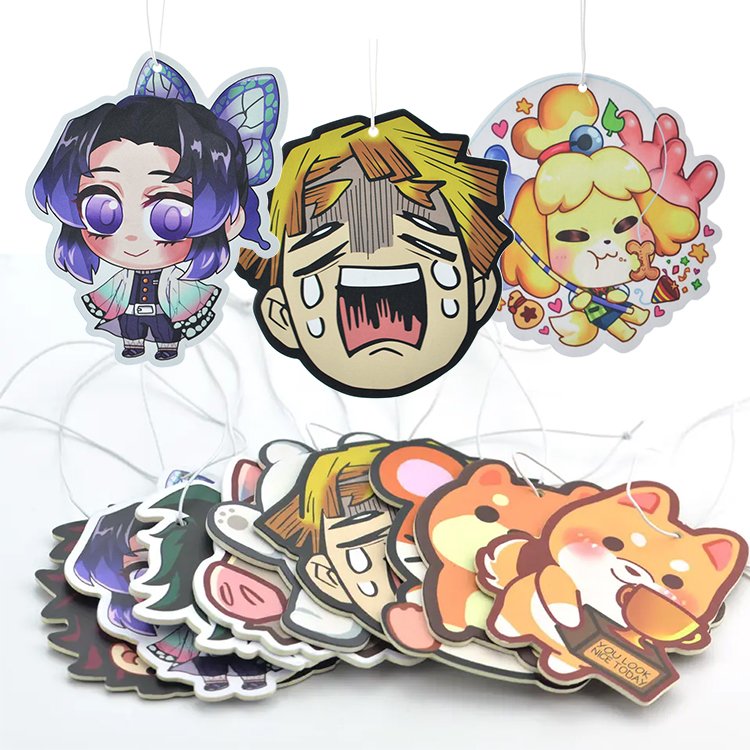 Hanging Car Air Freshener Kawaii Diy Air Freshener Paper Good Smell Custom Air Freshener