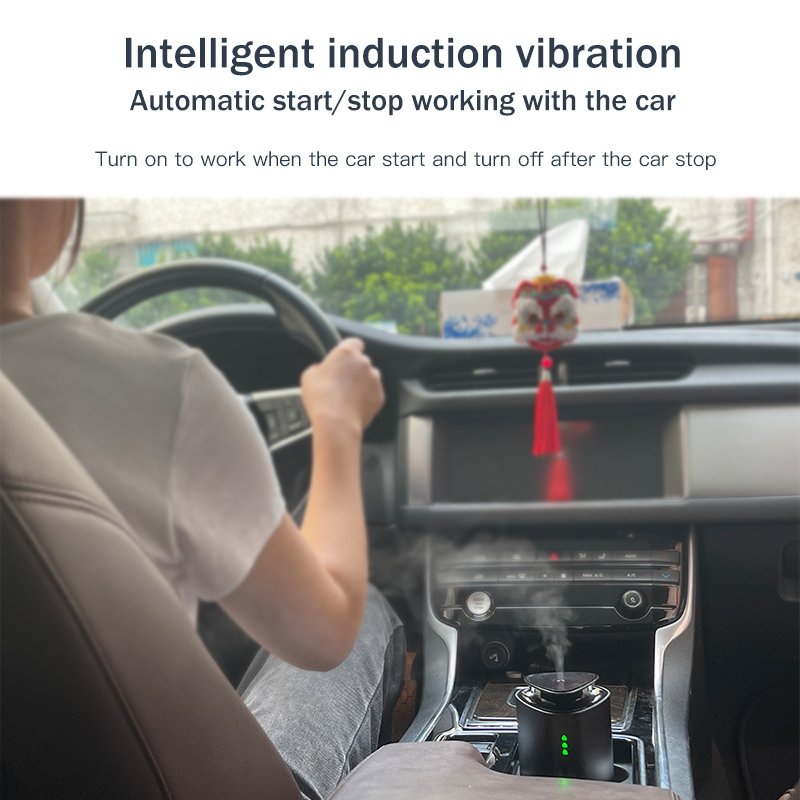 30ML Built-in Rechargeable Car and Home Battery Scent Diffuser Car custom air freshener bulk car scent freshener scent diffuser