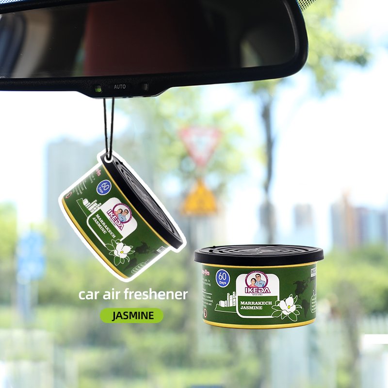 IKEDA new productPersonalised auto fragrance cotton paper air freshener