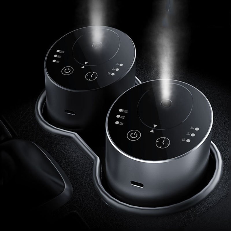 Refresh Your Drive Compact Aroma Diffuser for Cars Smart Car Air Freshener Car Aroma Diffuser