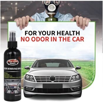 Car deodorizer and air freshener to remove smoke and odor in the car pure and natural
