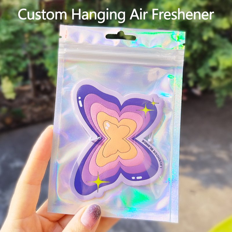 Car Accessories Air Freshener Brand Perfume Scents Fragrance Car Air Freshener Cotton Paper Tablets Customized Shape and Scents