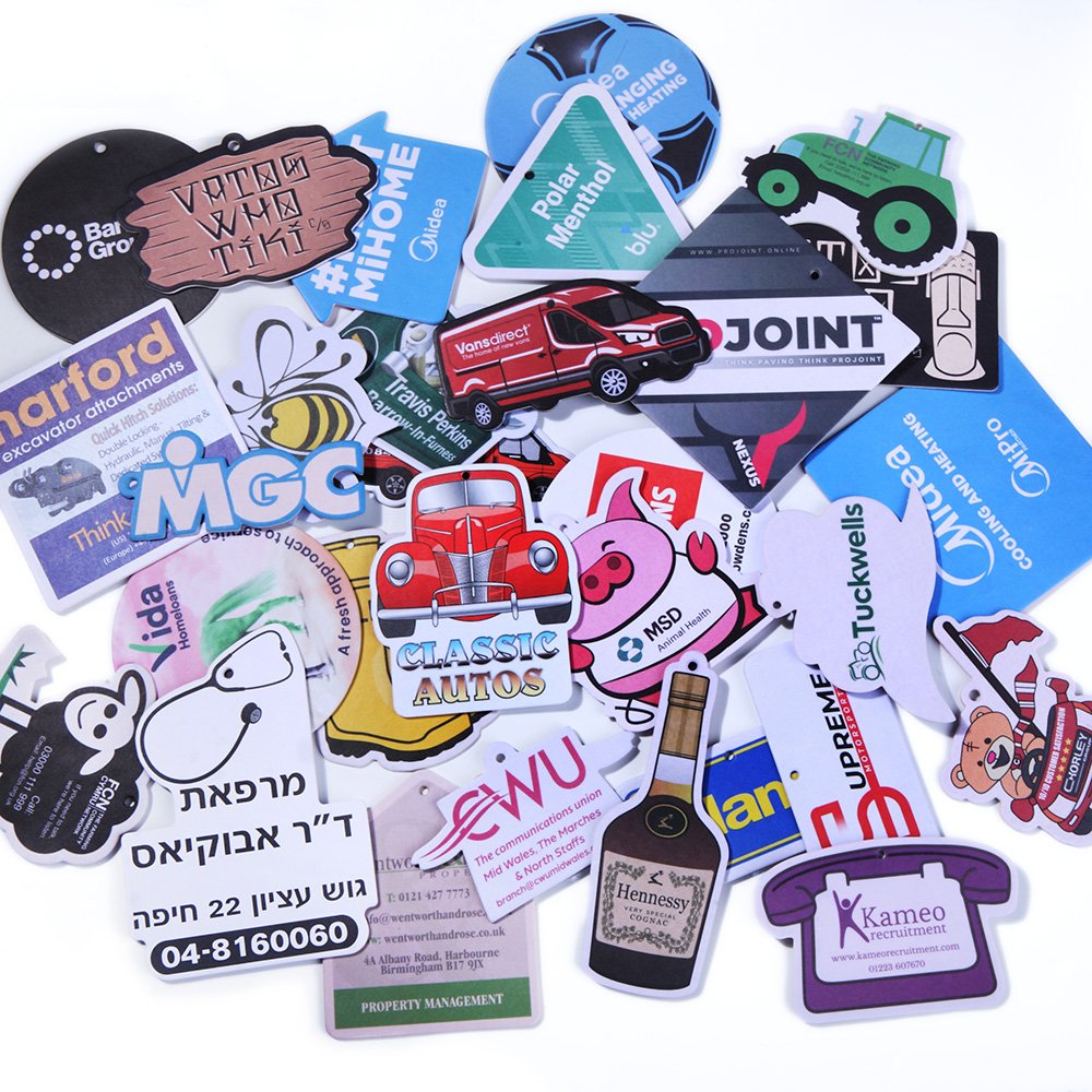 Factory offer custom paper car air freshener car scents hanging accessories perfume car air freshener