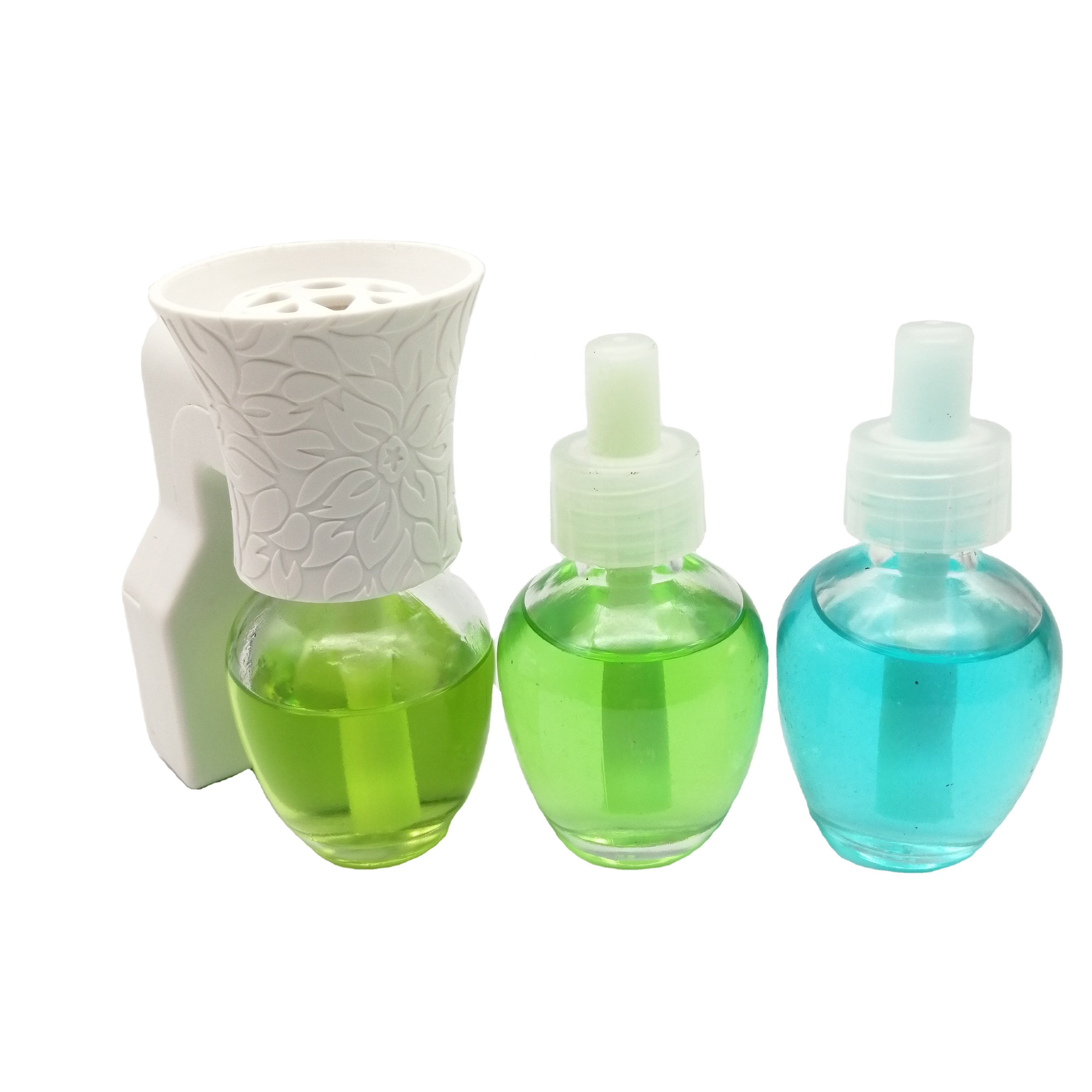 Wall Mounted Plug in Warmer Air Freshener Refill Bottle Glass Bottle For Customized Scents
