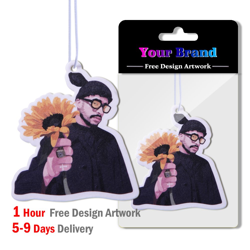 Wholesale Custom Printing Fragrance Car Freshener Car Air Freshener