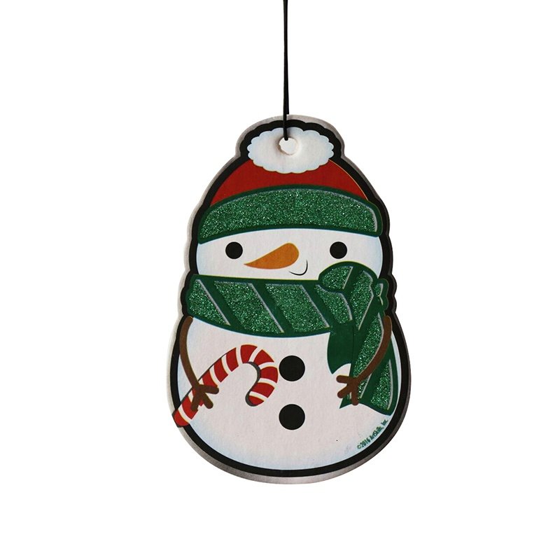 Strong Scent Customized Logo Promotional Gifts Custom hanging air freshener for Car paper car air freshener