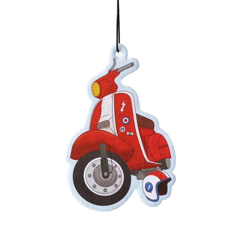 Strong Scent Customized Logo Promotional Gifts Custom hanging air freshener for Car paper car air freshener