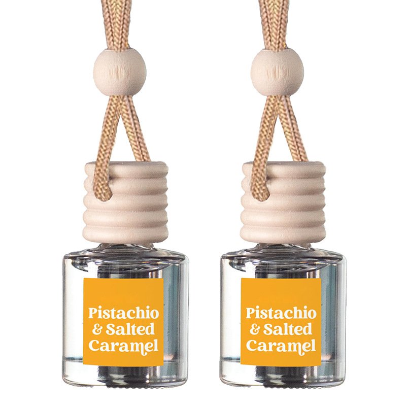 Hot Car Aromatherapy Decorations Multiple Fragrances Optional Glass Bottle Pendant Essential Oil Liquid car air freshener