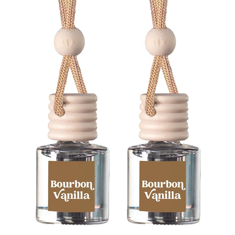 Hot Car Aromatherapy Decorations Multiple Fragrances Optional Glass Bottle Pendant Essential Oil Liquid car air freshener