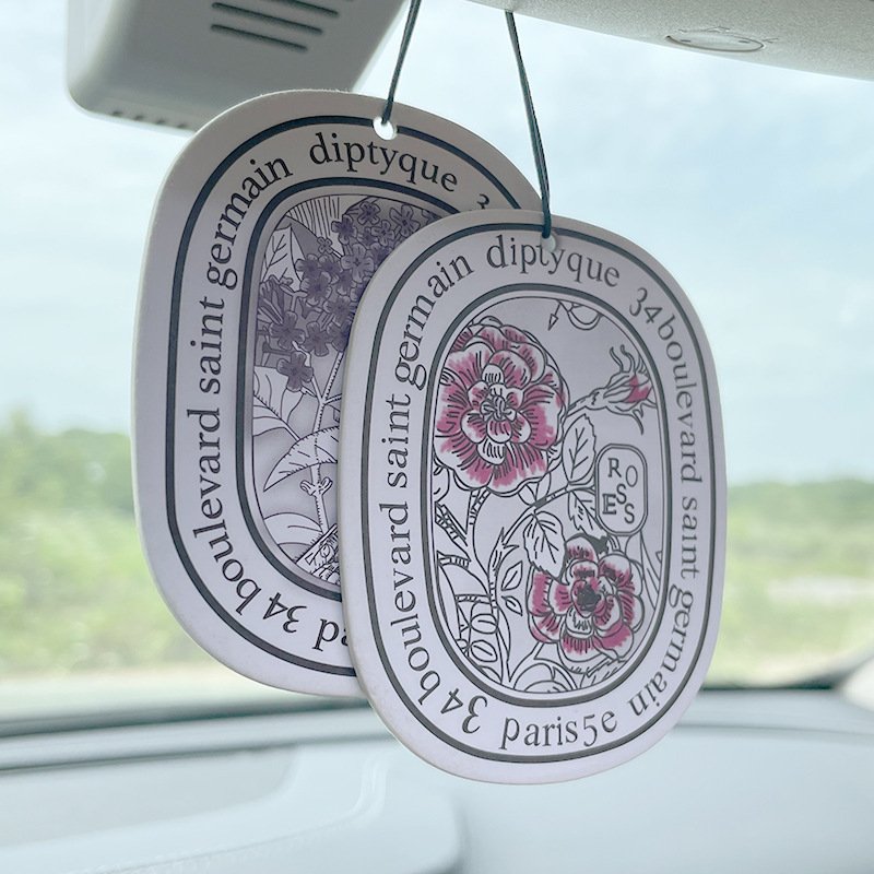 TX factory wholesale OEM paper car Air freshener Fragrance Hanging With Custom Shapes