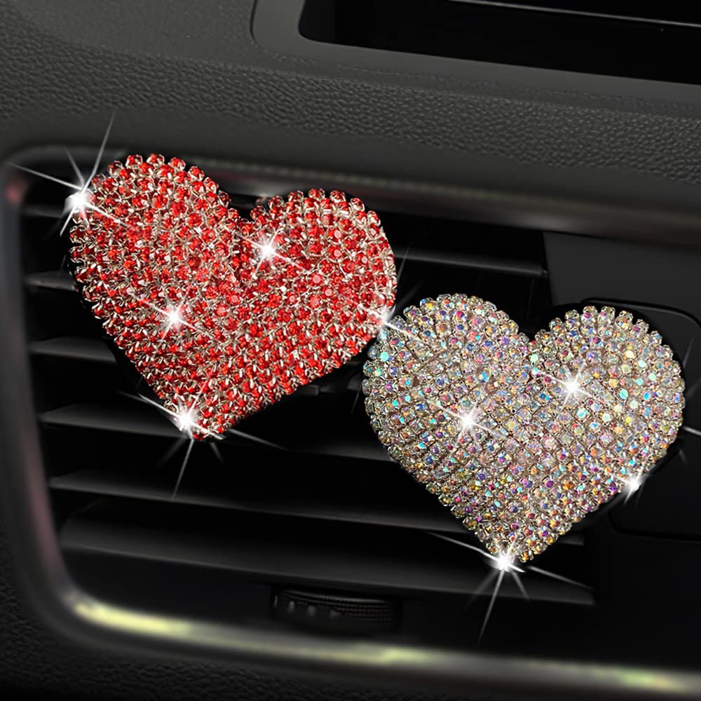 Vehicle Air Vent Clip Charms Bling Car Accessories Aroma Vent Perfume Clip Car Smell Car Air freshener