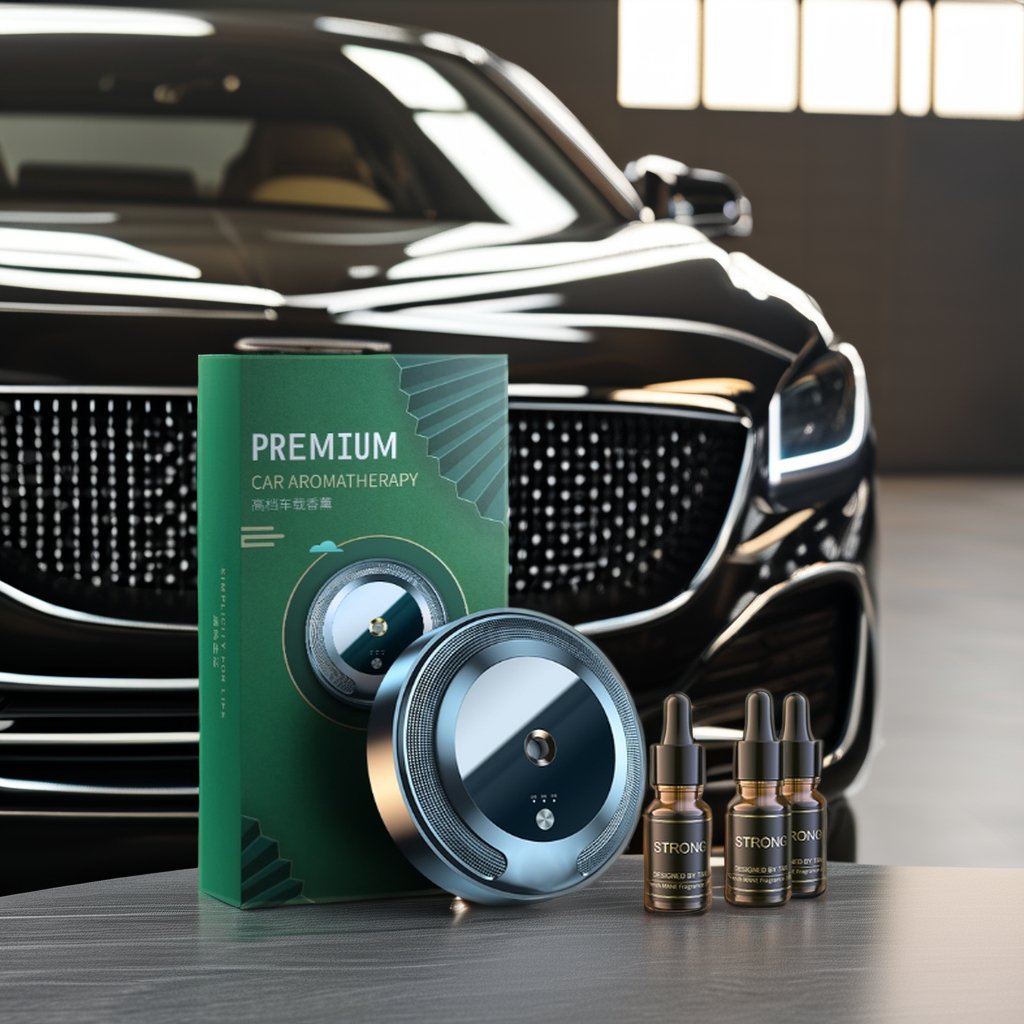 Modern Car Aromatherapy Diffuser Smart Spray Aroma Bottles Air Purifier & Fragrance for Vehicles