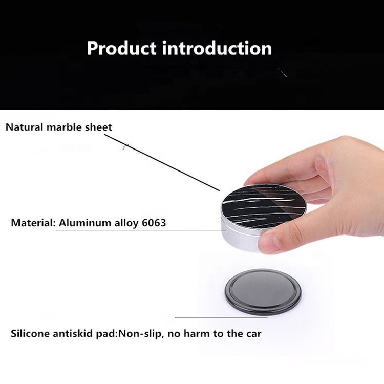Luxury Customized Logo All Scents Refillable Car Dashboard Perfume Home Air Freshener Organic Fiber Block Scent Car