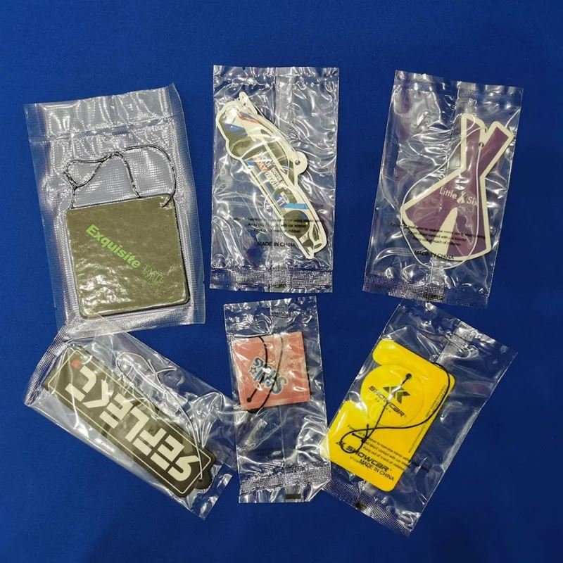 Promotional Customized Car Shaped Design Kawaii Diy Car Air Freshener Set