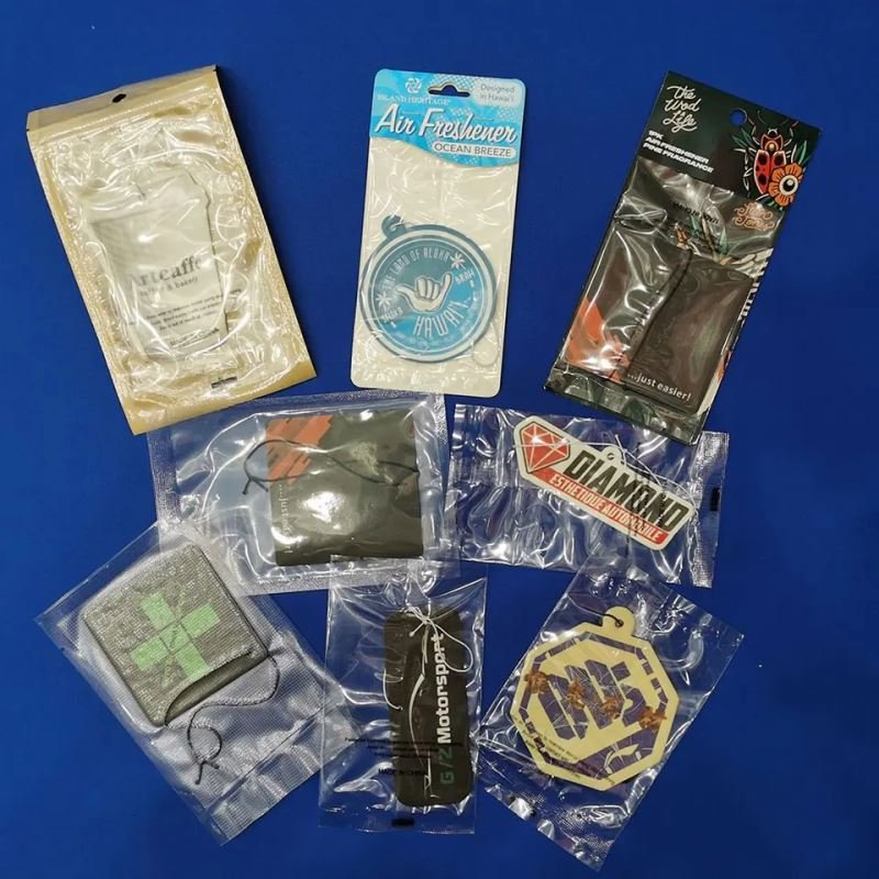 Promotional Customized Car Shaped Design Kawaii Diy Car Air Freshener Set