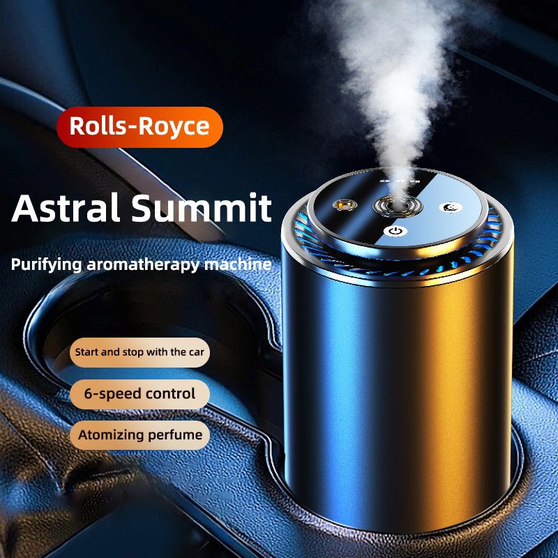 Car Diffuser USB 50ml Mini Humidifier Essential Oil Diffuser Car Freshener Aromatherapy Diffuser