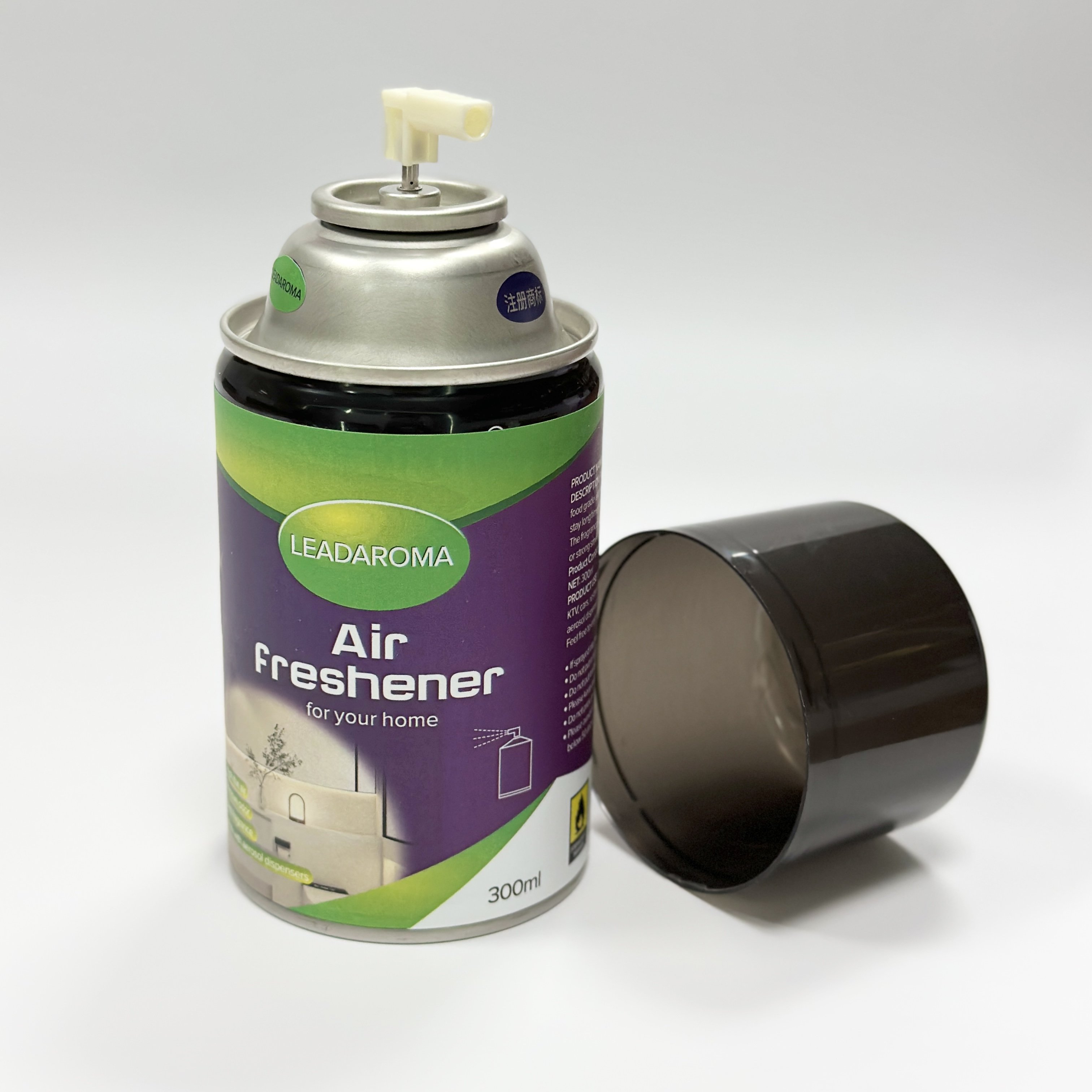 2024 LOGO Customized Support Antibacterial Deodorant Spray Mini Aerosol Dispenser Air Freshener Spray